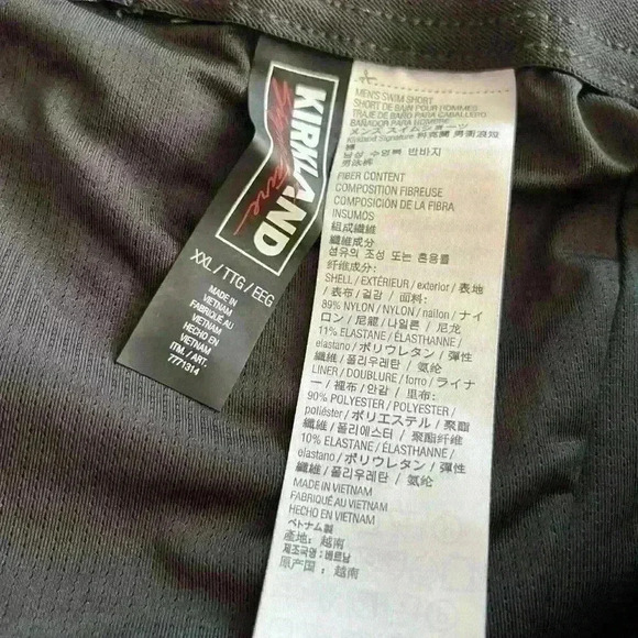 Men Kirkland swim trunks. New with tags size XXL - Picture 5 of 5